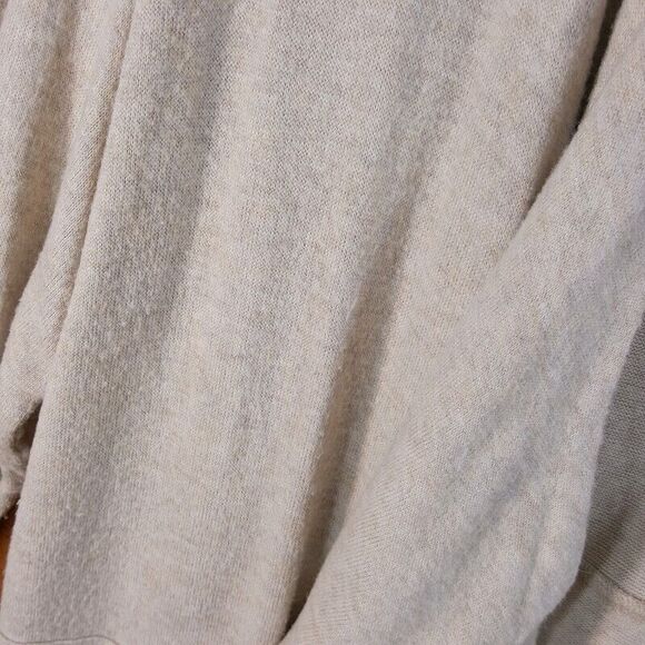 VELVET GRAHAM SPENCER Womens Sweater Small Cream Cardigan Duster Open Soft Knit - Picture 3 of 6